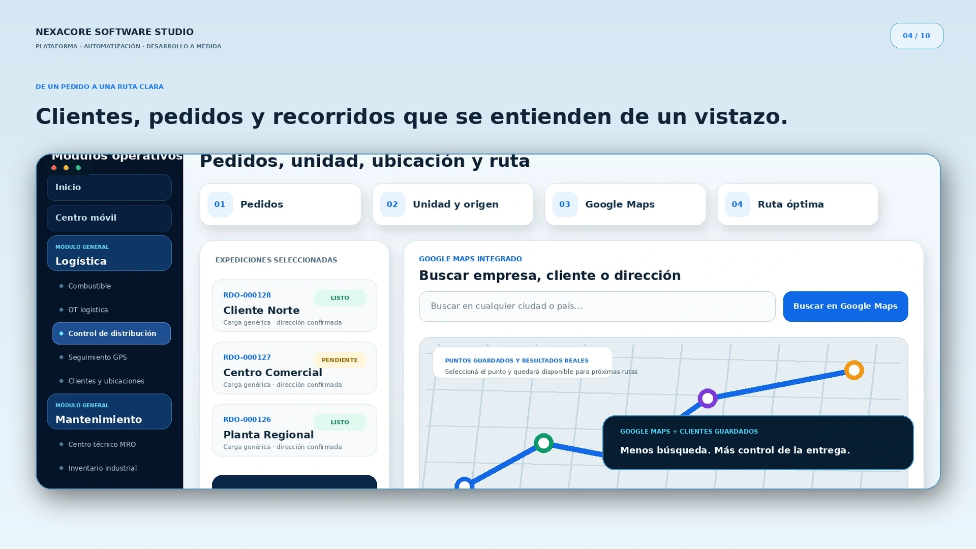 Distribución y logística